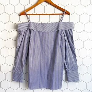 NWOT Guest Editor Off-The-Shoulder Blouse ( XS )